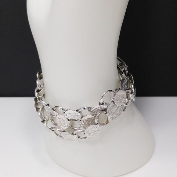 Vintage Sarah Coventry Necklace or Three Bracelets, 1950s Jewelry - Picture 6 of 10